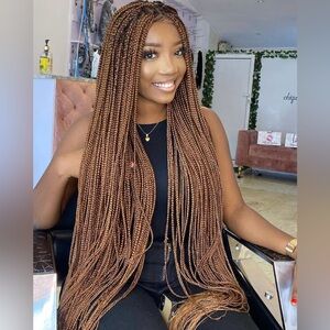 36” braided wig